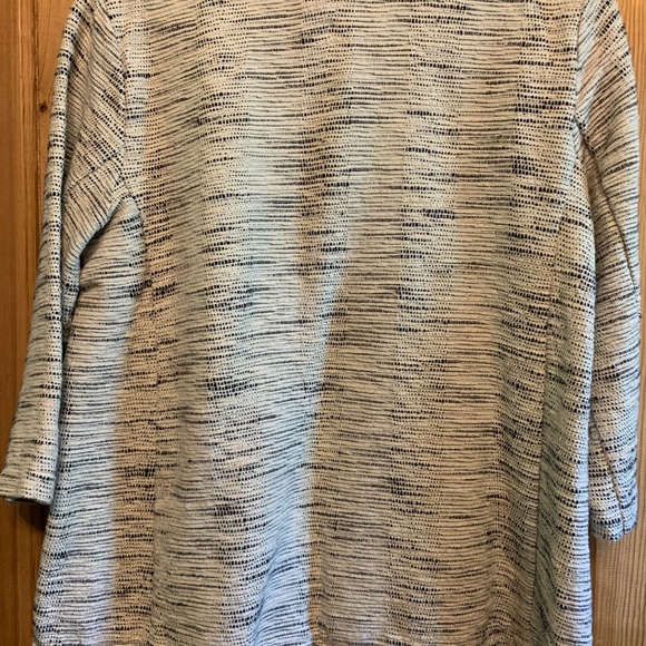 Eileen Fisher Handloomed Cotton Blazer - Picture 4 of 4